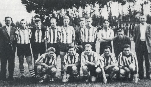 Het kampioens elftal van 1957/1958